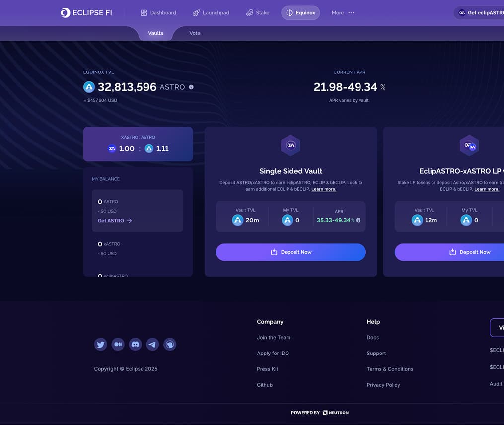 Governance Aggregator - Equinox